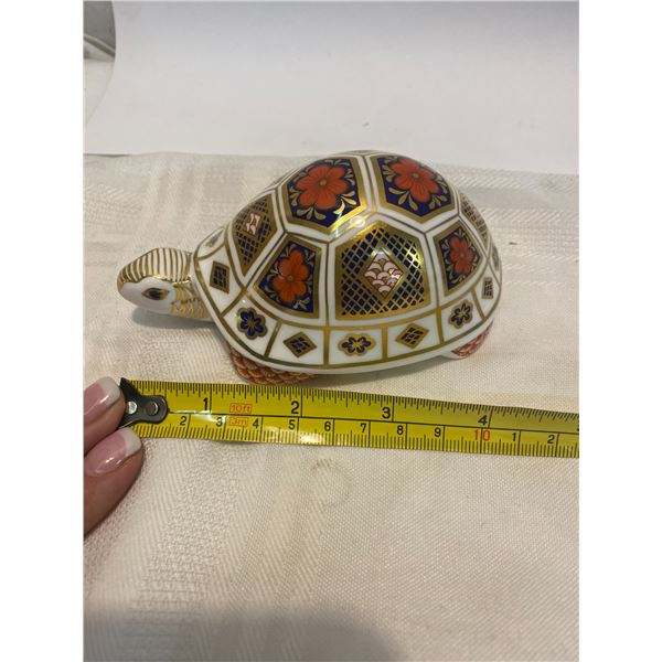 Rpyal Crown Derby Turtle