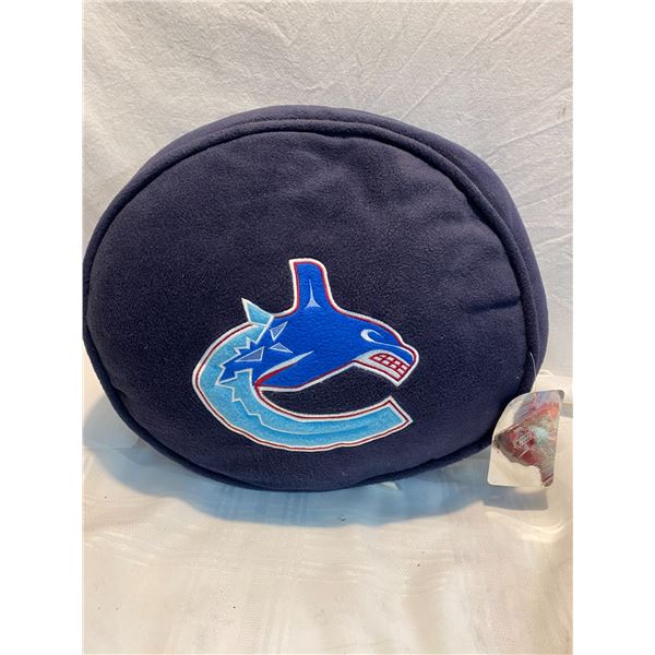 New with tags Canucks pillow
