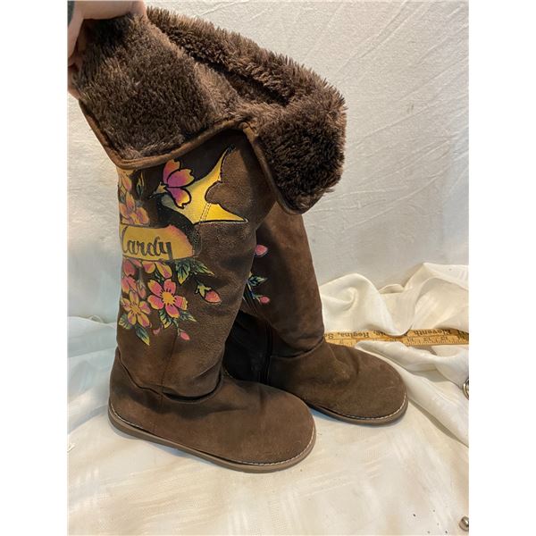 Ed Hardy Boots size 7