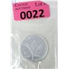 Image 1 : 1 Oz .9999 Fine Silver 2008 Canada Maple Leaf Coin