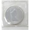 Image 2 : 1 Oz .9999 Fine Silver 1989 Canada Maple Leaf Coin