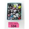 Image 1 : 25 Assorted Crystal Spacers - Pandora Style