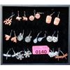 Image 1 : 12 New Pairs of Frederick Design Metal Earrings