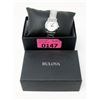 Image 2 : New Bulova Women's 3 Diamond Dial Watch