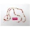 Image 1 : Two 15" Strands of Watermelon Quartz Beads