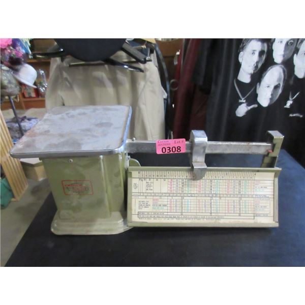 Vintage Canadian Postage Scale