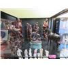 Image 1 : Shelf Lot of Carved Wood Asian Figures