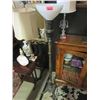 Image 1 : Vintage Floor Lamp with Milk Glass Shade