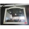 Image 1 : White Framed Rectangular Wall Mirror