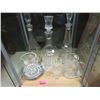 Image 1 : Shelf Lot of Crystal and Glass