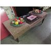Image 1 : Vintage Coffee Table Bench and Contents