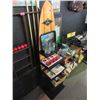Image 1 : Surfboard Shaped Retail Display Rack