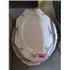 Image 1 : 4 Large Vintage Porcelain Serving Platters