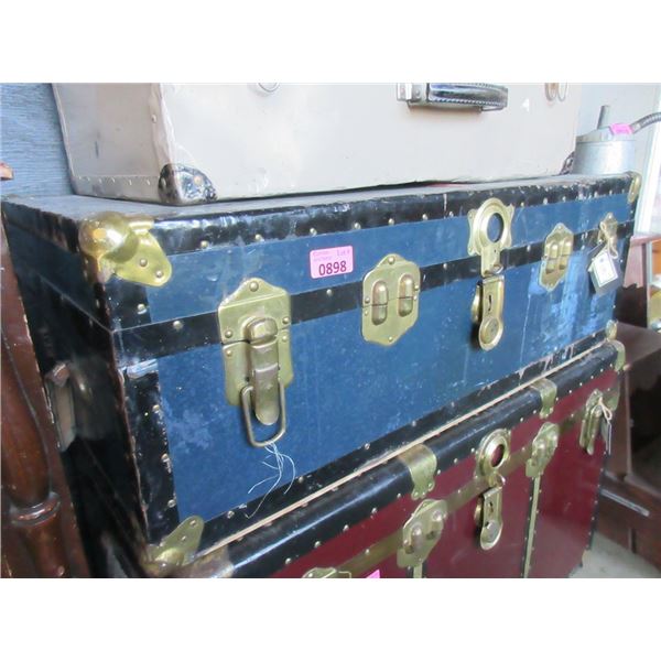 Steamer Trunk - 20" x 37" x 13" tall