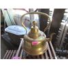 Image 1 : Vintage Brass Stove Kettle