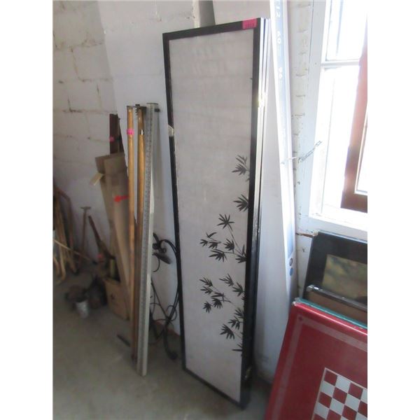 3 Panel Asian Screen - 6 Feet x 7 Feet Tall