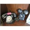 Image 1 : Bakelite Dial Telephone with Ringer Box