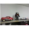 Image 1 : 1 Tin Robot & 2 Model Cars