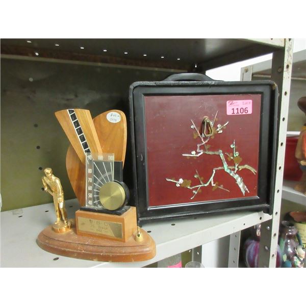 Snooker Trophy & Asian Keepsake Box