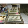 Image 1 : Pair of Framed 1877 Lithograph Plates