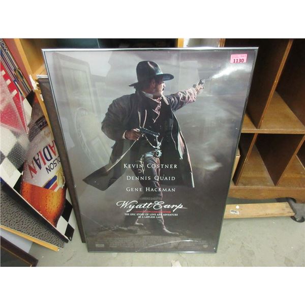 Framed "Wyatt Earp" Movie Poster