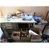 Image 1 : Work Bench with Tools, Stains & Paints