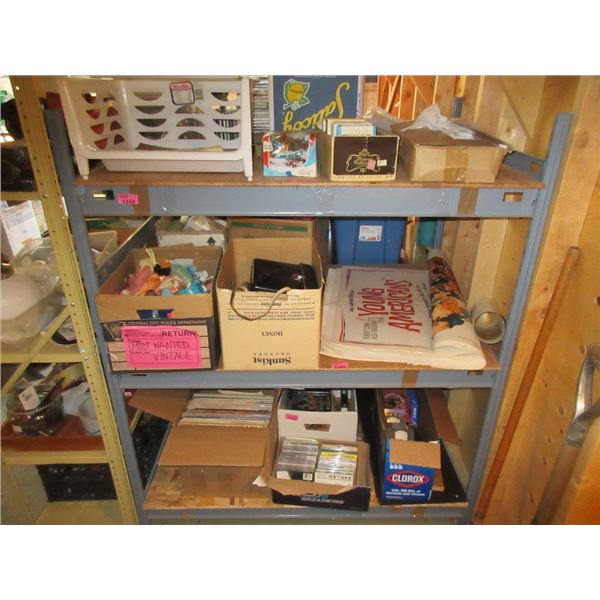 Metal Shelving Unit - 33" x 48" x 54" tall