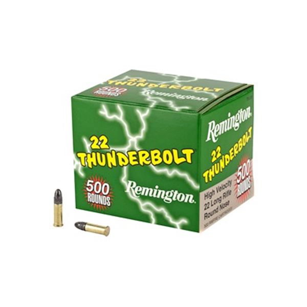 REM THNDRBT 22LR 40GR RN HS - 500 Rds