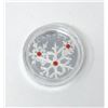 Image 2 : 2011 Canada Fine Silver Crystal Snowflake Coin