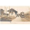 Image 1 : Oakland, New Jersey Train Depot Station Real Photo Postcard