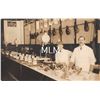 Image 1 : Butcher Shop Interior Postmarked Hornell, New York Real Photo Postcard