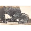 Image 1 : Boca Grande, Florida Burning of Gulf View Hotel Real Photo Postcard