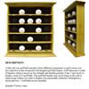 Image 2 : 9 BOXES OF GOLF MEMORIES  GOLF BALL DISPLAY RACKS MADE OF BAMBOO