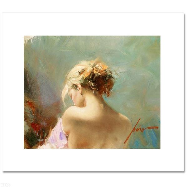 Pino (1931-2010), "Desire" Limited Edition on Canvas, Numbered and Hand Signed w