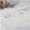 Image 7 : Larry Fanning (1938-2014), "Mountain Majesty - Bull Elk" Limited Edition Lithogr