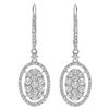 Image 1 : 14k Gold 1.28CTW Diamond Earrings, (SI2-SI3/H-I)
