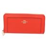 Image 1 : Coach Orange Leather Zippy Wallet