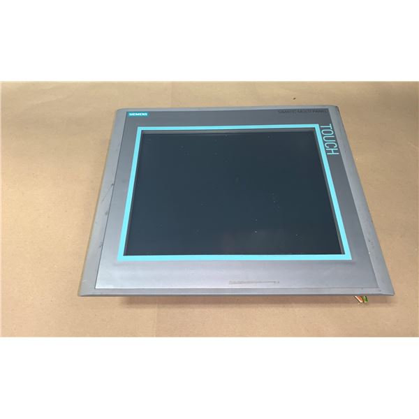 SIEMENS 6AV6 644-0AA01-2AX0 MP 377 12" TOUCH SCREEN