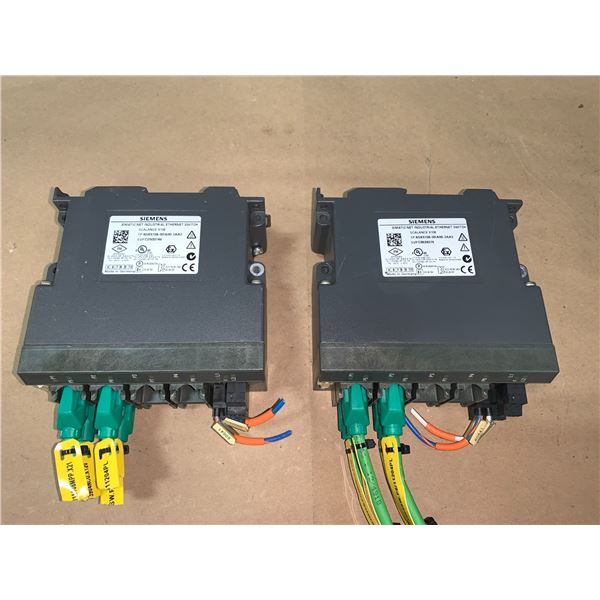 (2) - SIEMENS 6GK5108-0BA00-2AA3 SIMATIC NET INDUSTRIAL ETHERNET SWITCHES