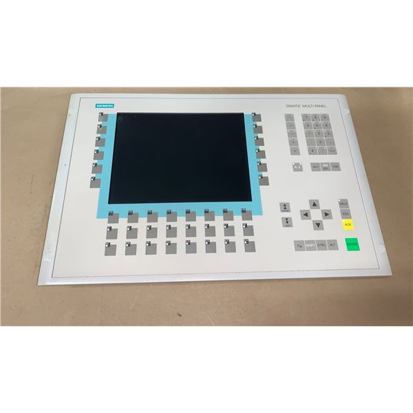 SIEMENS 6AV6 542-0AG10-0AX0 MUTLI PANEL MP270B KEY-10TFT