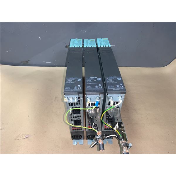 (3) - SIEMENS 6SL3120-1TE13-0AA4 SINGLE MOTOR MODULES