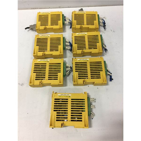 (7) FANUC A02B-259-C220 I/O MODULE
