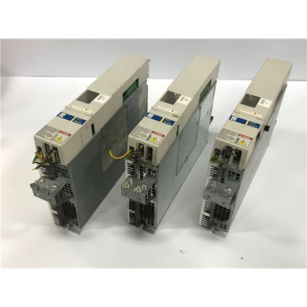 (3) REXROTH INDRAMAT DKC02.3-040-7-FW AMPLIFIER DRIVE