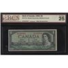 Image 1 : Million Numbered Bank of Canada $1, 1954
