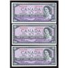 Image 1 : Bank of Canada $5, 1954 - Lot of 3