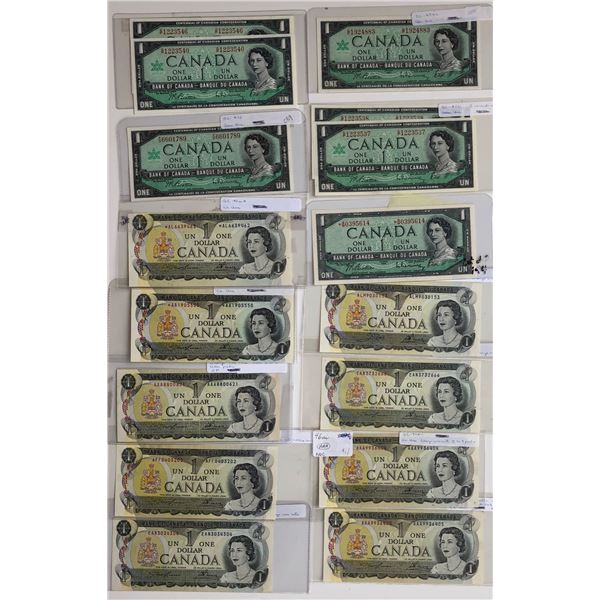 Bank of Canada $1 Collection