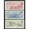 Image 2 : Bank of Canada Uncirculated Lot of 3 Notes