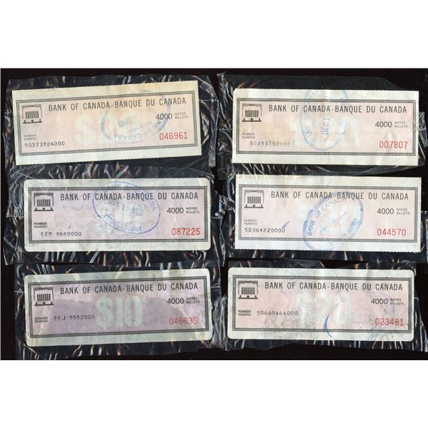 Bank of Canada Package labels for $10 & $20 Banknotes - Geoffrey Bell ...