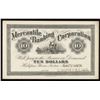 Image 1 : Mercantile Banking Corporation $10, 1878