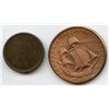 Image 2 : HBC East Main District 1/2 Made Beaver & Medal